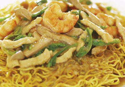 Grandma Lee’s Crispy Egg Noodles (Chow Mein)