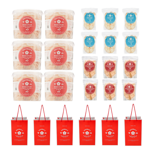 1 Bucket 2 Packet Gift Set: Seafood