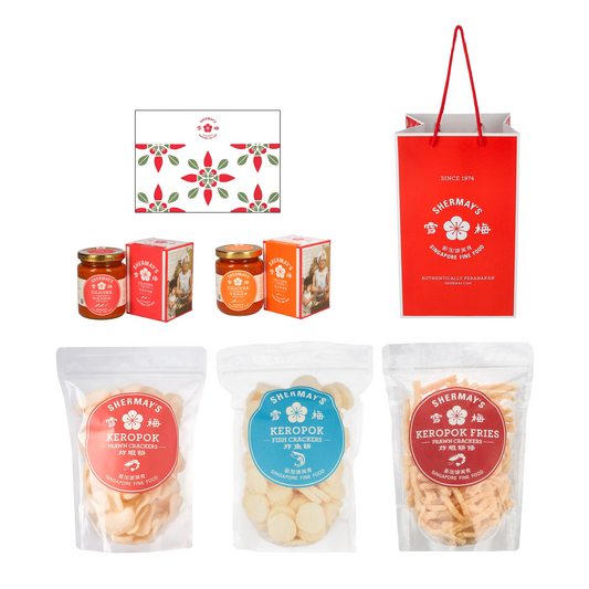Prawn & Fish Crackers with Cilicuka Gift Set