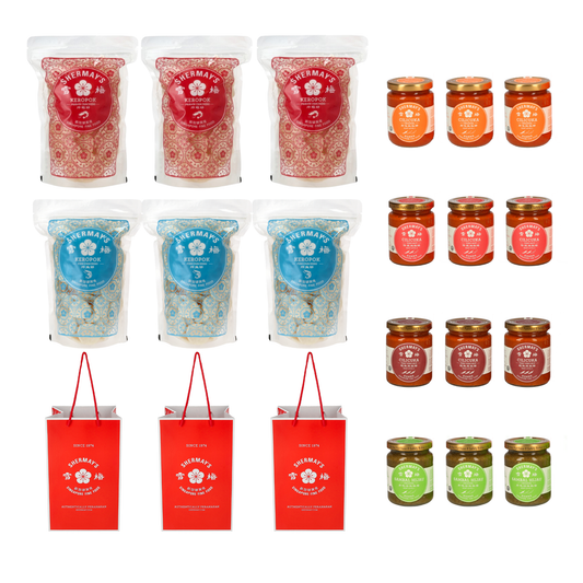 Complementary Sauces & Crackers Gift Set