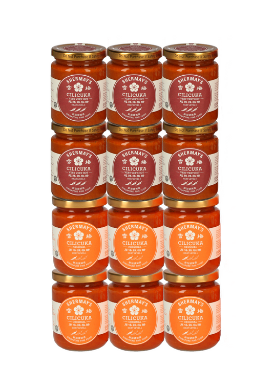 6 Cilicuka Very Very Hot, 5 Cilicuka Original + 1 Cilicuka Original FREE