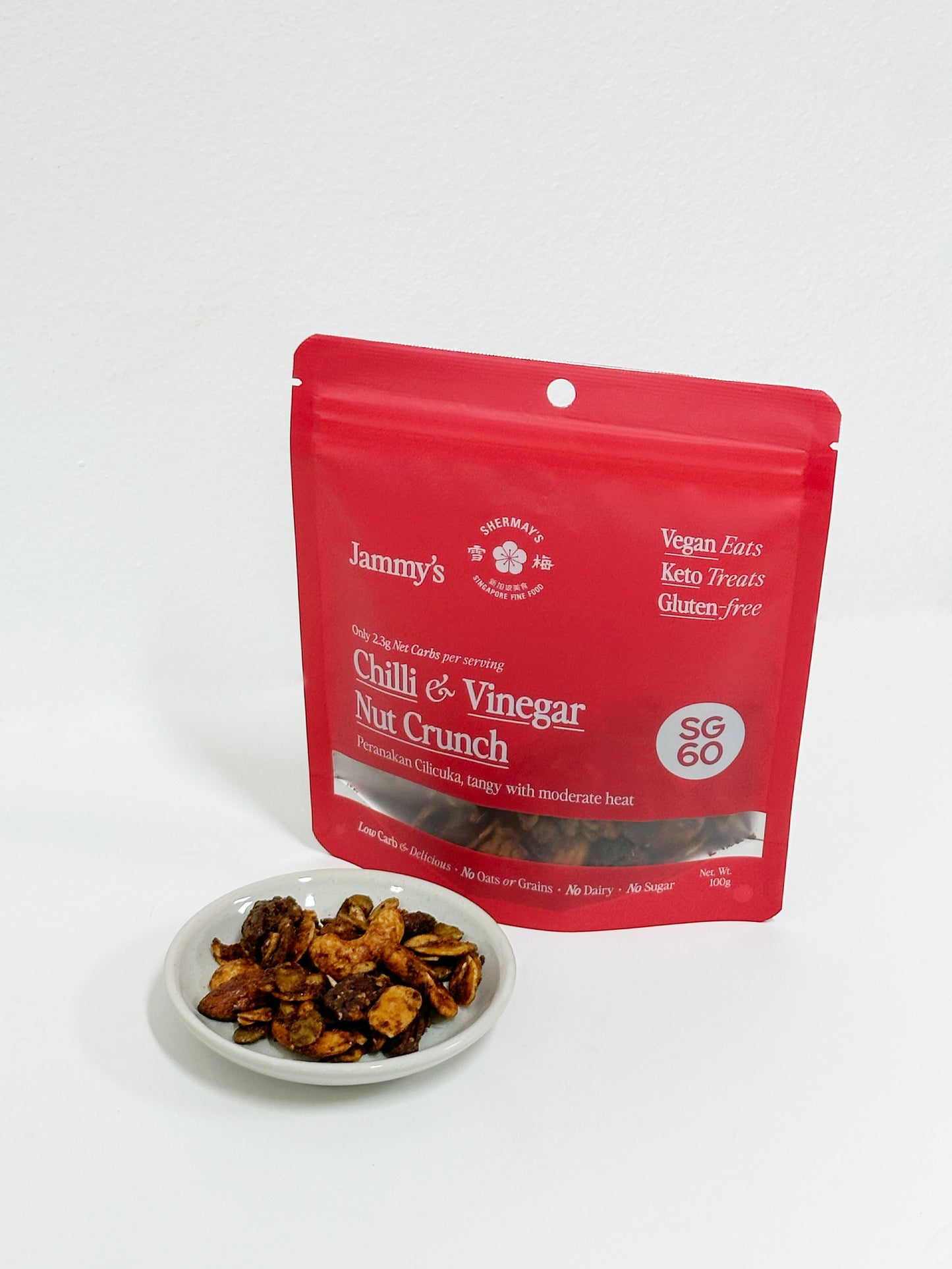 Shermay's x Jammy's Chilli & Vinegar Nut Crunch