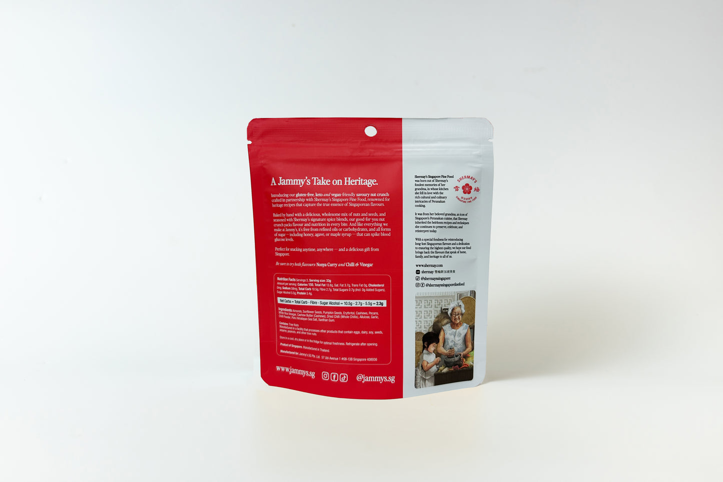 Shermay's x Jammy's Chilli & Vinegar Nut Crunch