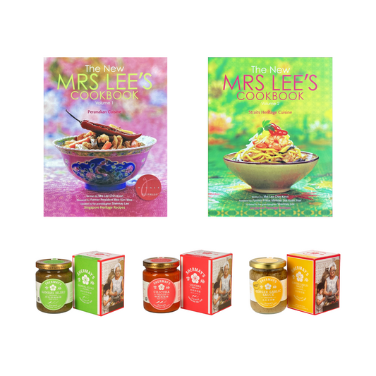 Cookbooks & 3 Sauces Gift Set