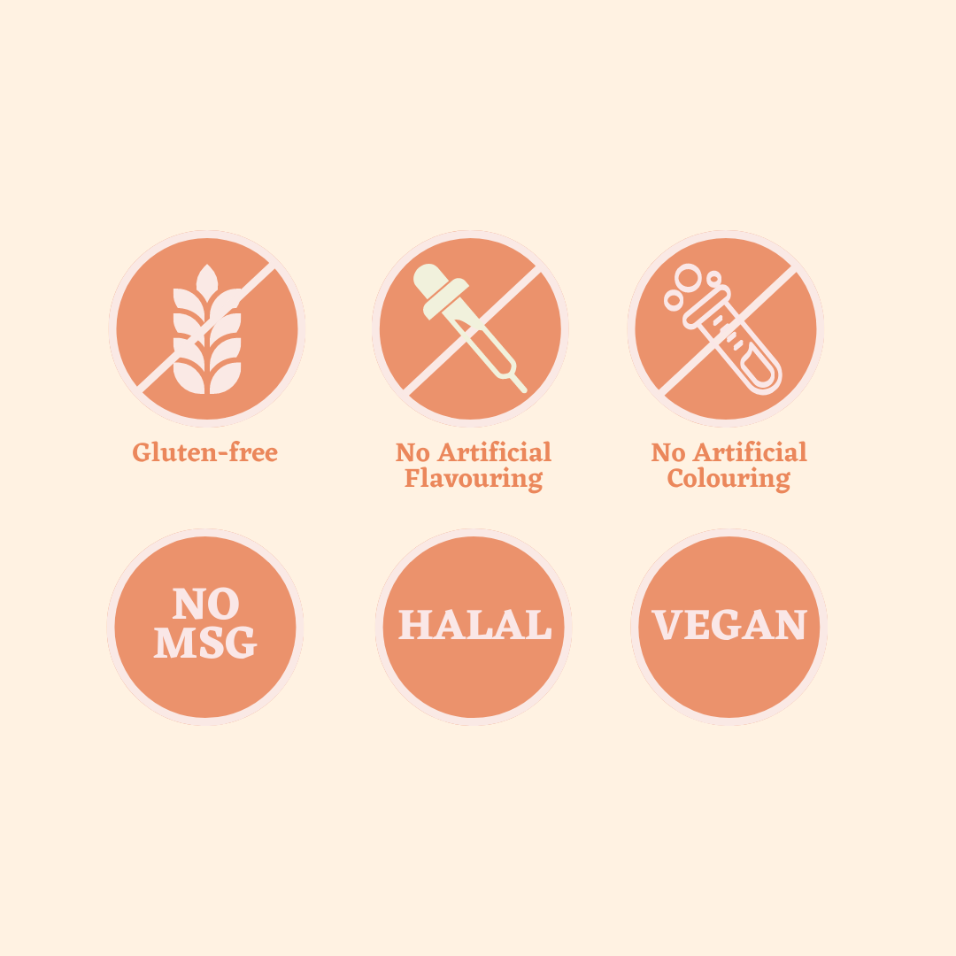 Pumpkin Lentil Cracker (Keropok) Bucket