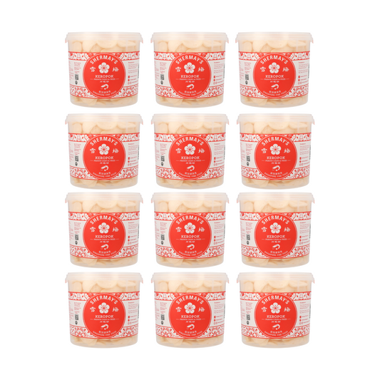 11 SG60 Mixed Prawn (Keropok) Buckets + 1 SG60 Mixed Prawn (Keropok) Bucket FREE