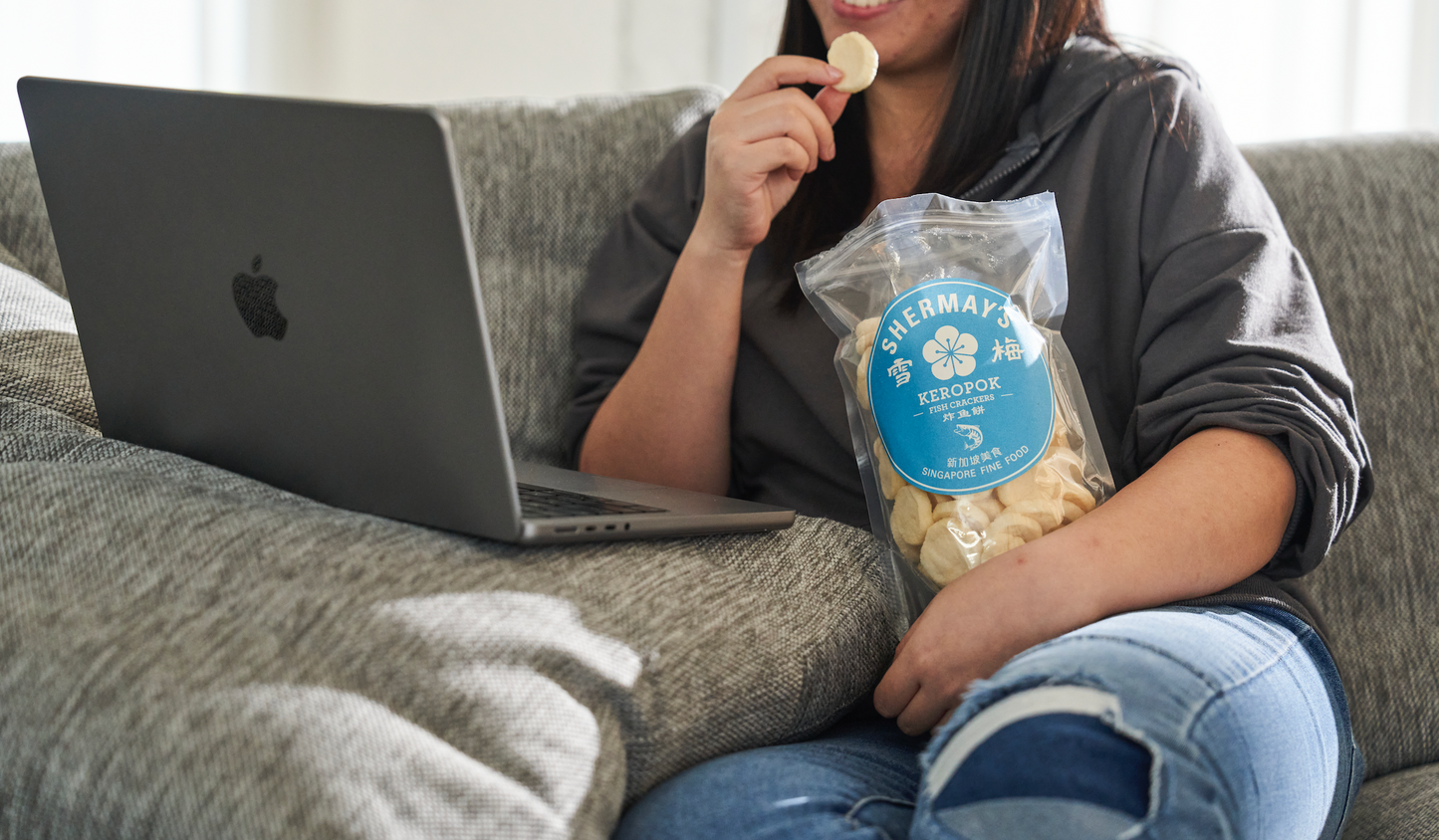 12 Fish Cracker (Keropok) Packets: 11 + 1 Free