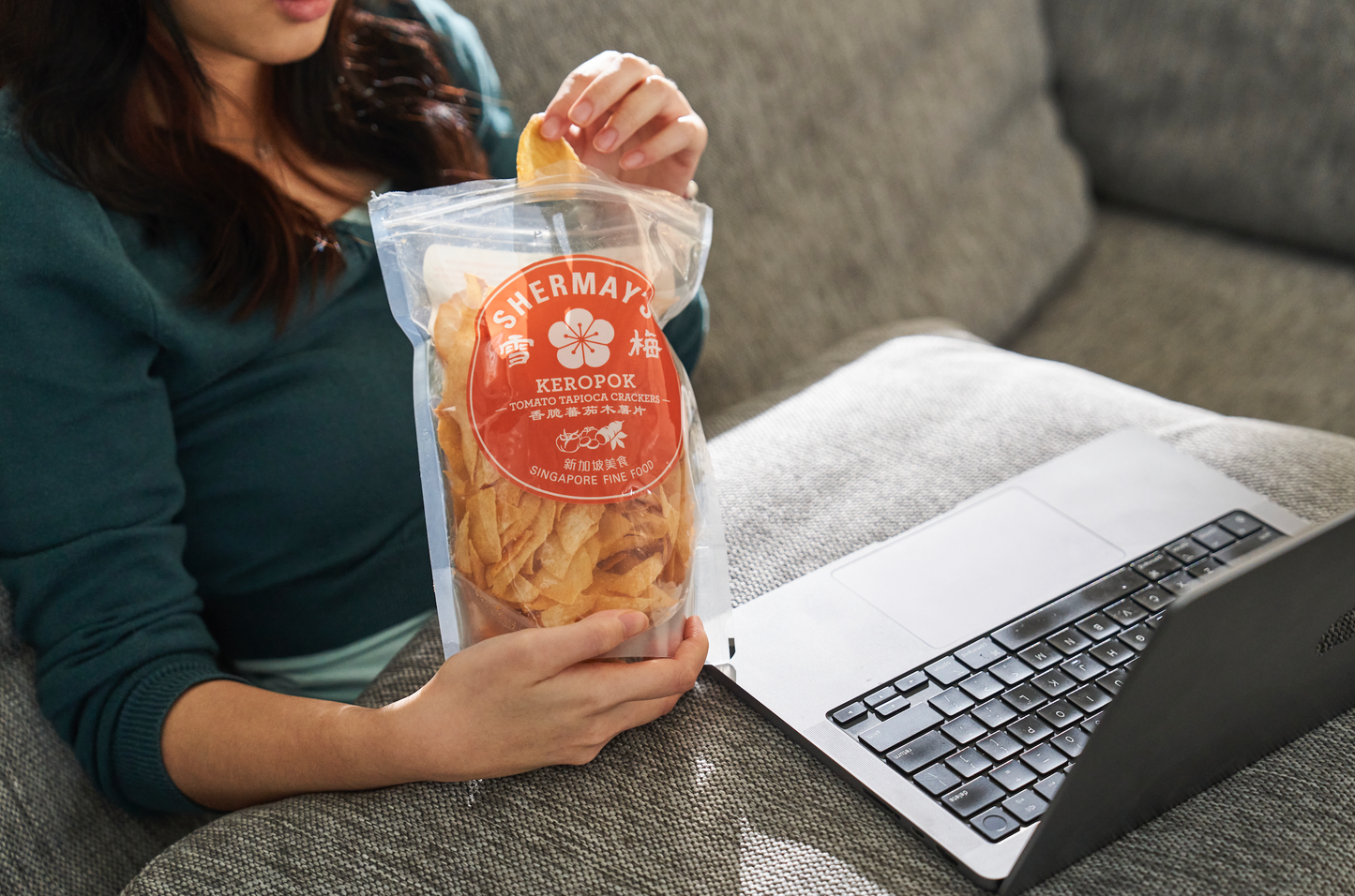 Tomato Tapioca Cracker (Keropok) Packet