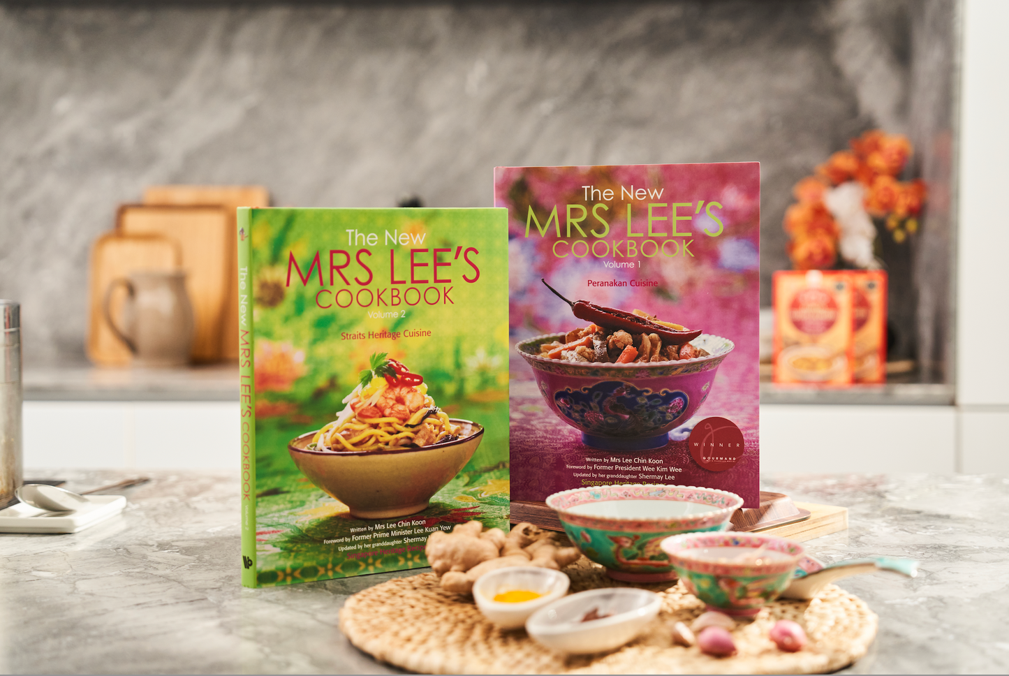 The New Mrs Lee’s Cookbook Vol. 1 & 2 (English)