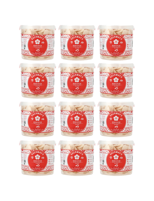 11 桶虾饼干 + 1 桶虾饼干免费