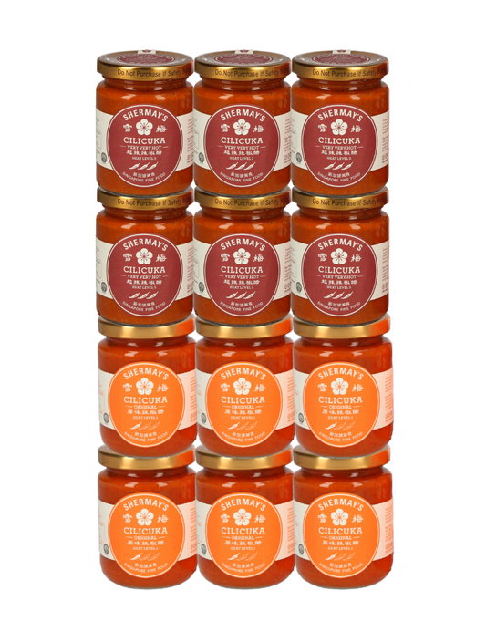 6 Cilicuka Very Very Hot, 5 Cilicuka Original + 1 Cilicuka Original FREE