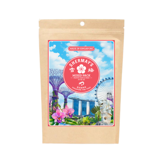 Special SG ICONS Mixed Prawn Cracker Packet
