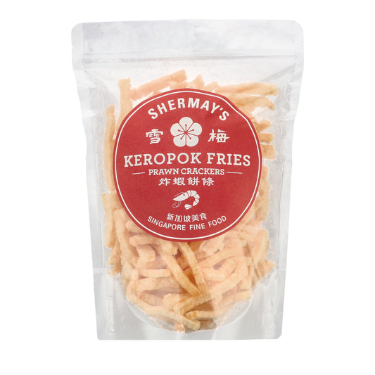 12 Keropok Fries Cracker Packets: 11 + 1 Free