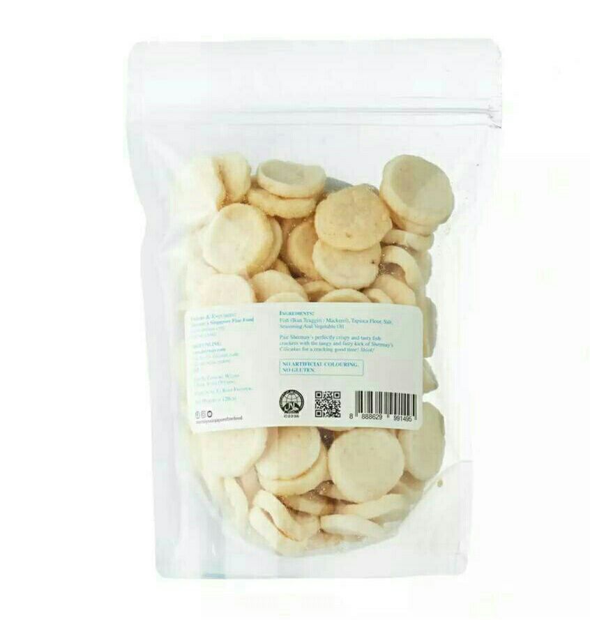 12 Fish Cracker (Keropok) Packets: 11 + 1 Free