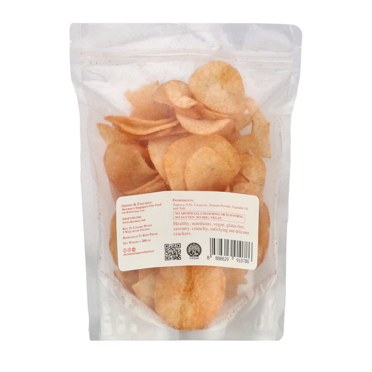 Tomato Tapioca Cracker (Keropok) Packet