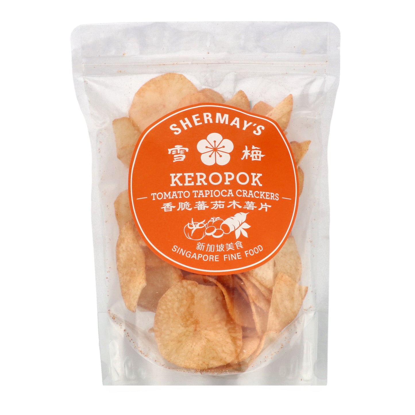 Tomato Tapioca Cracker (Keropok) Packet