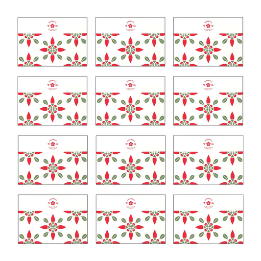 Set of 12 Cracker (Keropok) Fries Packets + Cilicuka Very Hot (Level 2) + FREE Medium Gift Bags