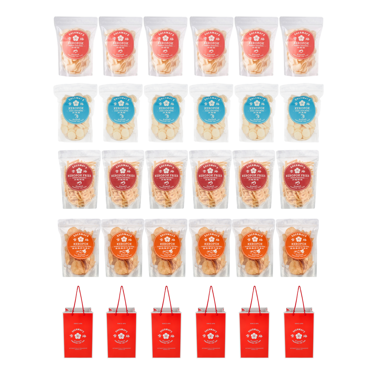 Complete Keropok Packet Gift Set