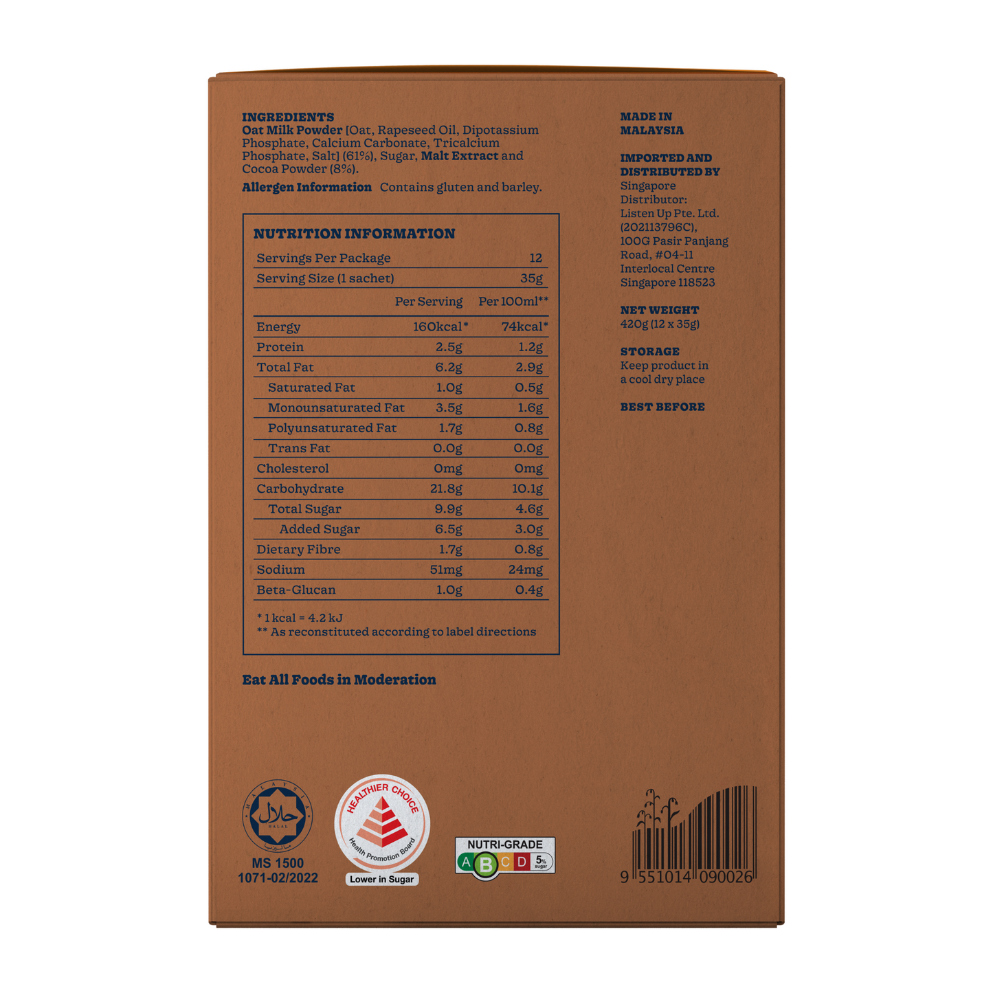 LIMITED EDITION SG60 SPECIAL DEAL! Shermay's x Oatbedient Bundle Gift Box