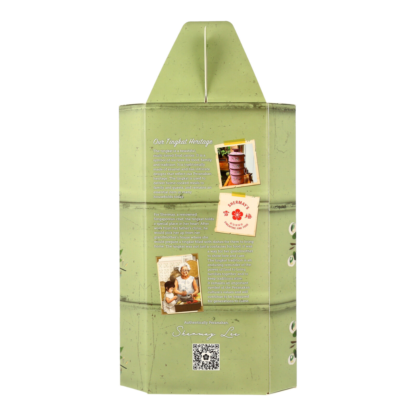 Straits Green Tingkat Gift Pair: Vegan