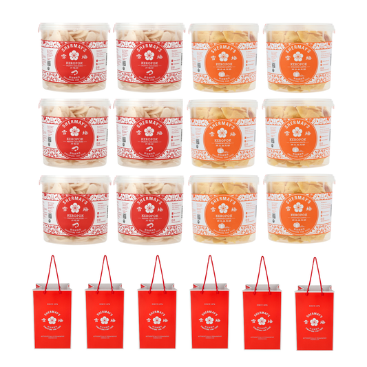 2 Bucket Gift Set: Prawn & Pumpkin Lentil