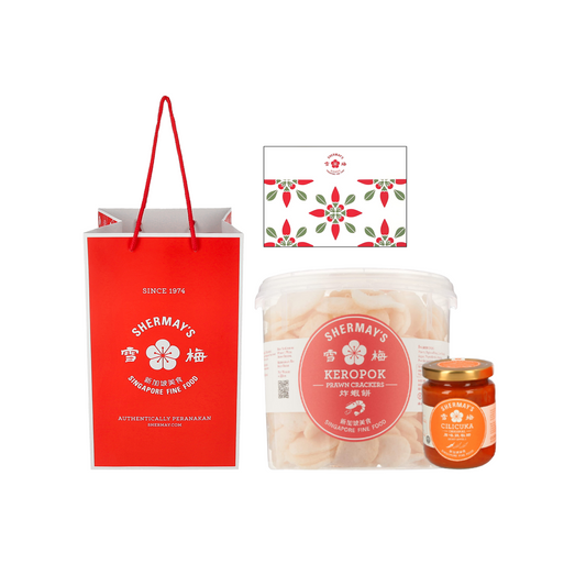 Prawn Cracker (Keropok) Bucket & Cilicuka Original Gift Set