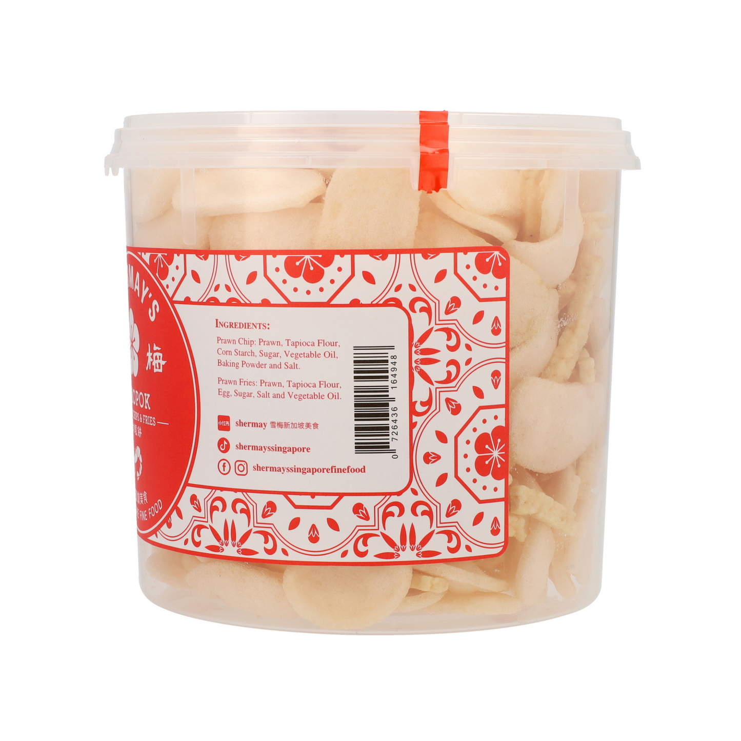 11 SG60 Mixed Prawn (Keropok) Buckets + 1 SG60 Mixed Prawn (Keropok) Bucket FREE