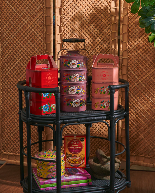 Tingkat Gifting Bundle - Lacquer Red, Rose Pink, Vintage Teal & Straits Green