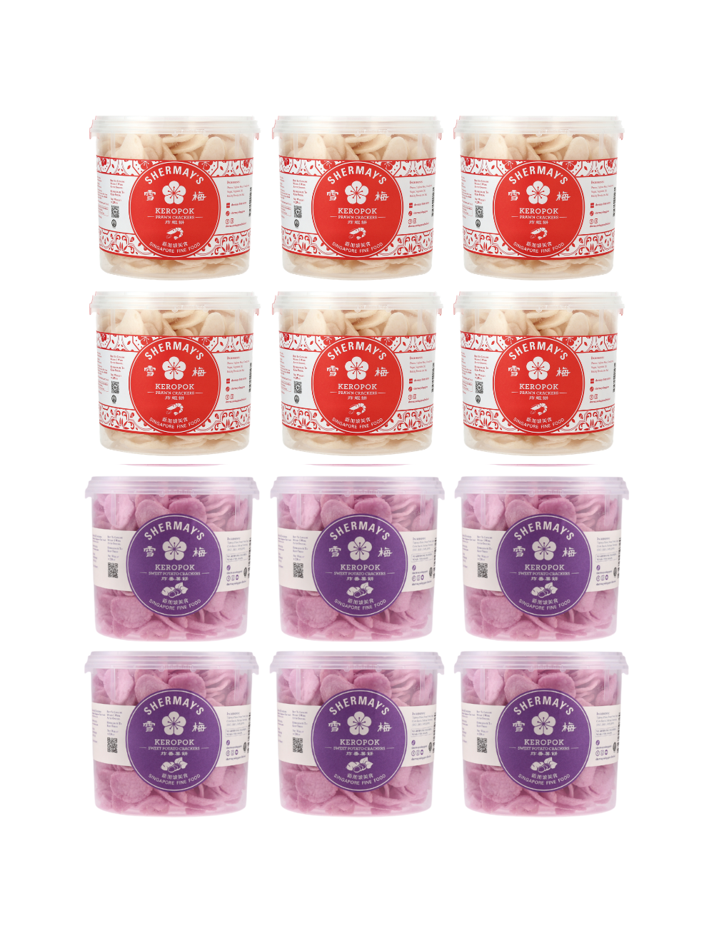6 Prawn Bucket + 6 Sweet Potato Bucket Carton Deal