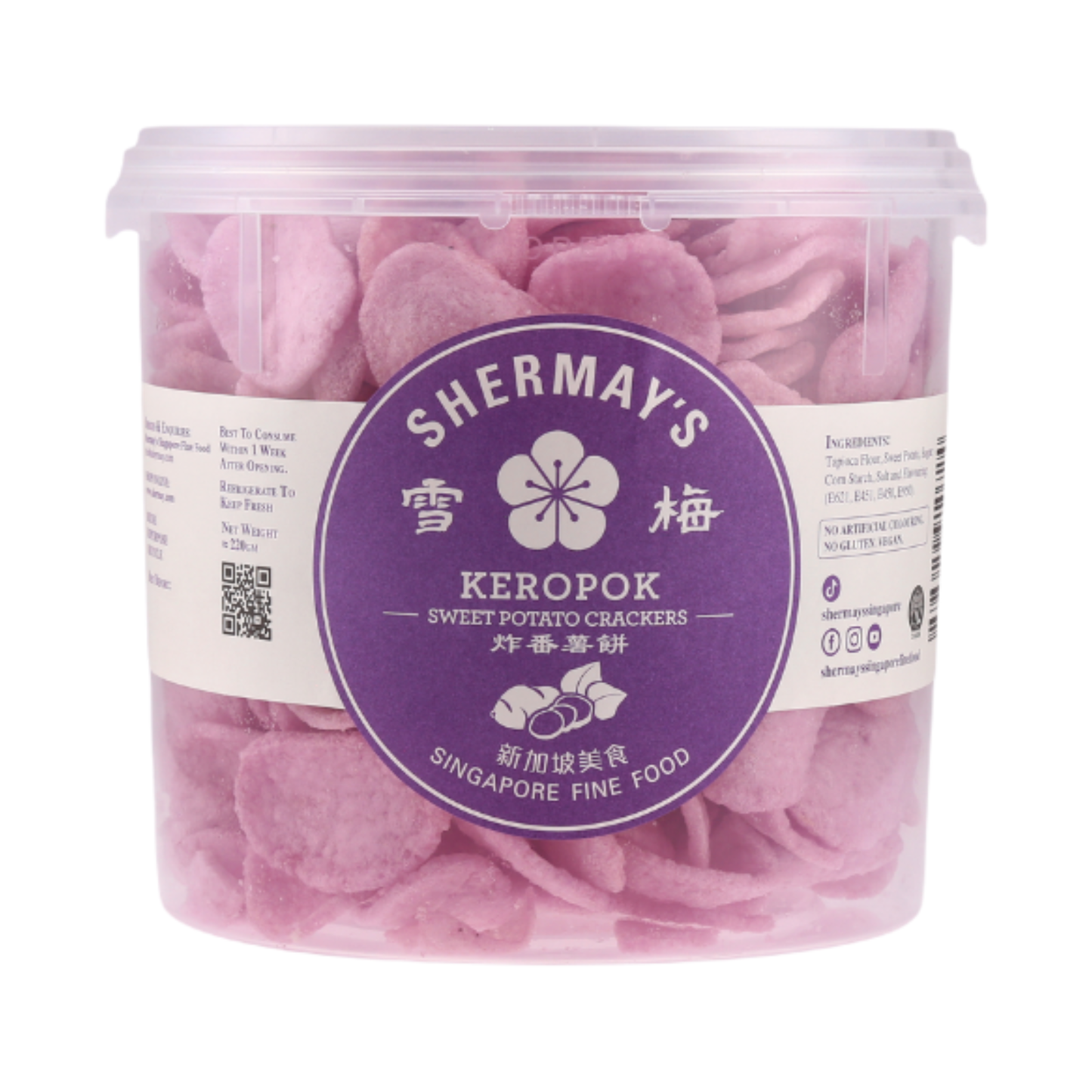 Sweet Potato Cracker (Keropok) Bucket