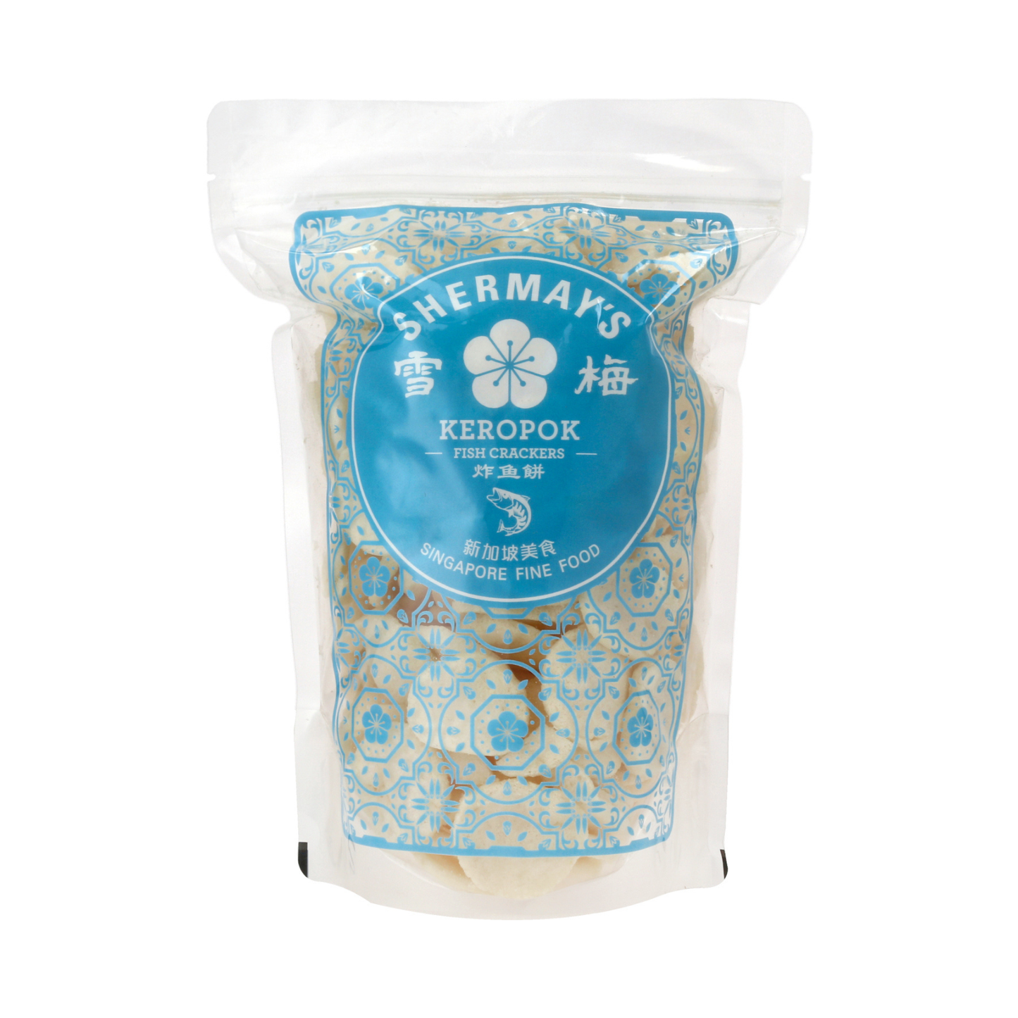 2 Fish Cracker Packets & Sambal Hijau Gift Set