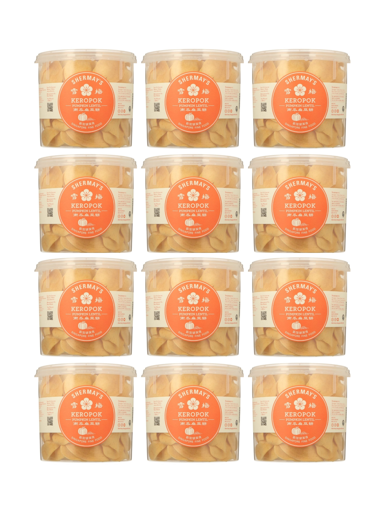11 Pumpkin Lentil Buckets + 1 Pumpkin Lentil Bucket FREE