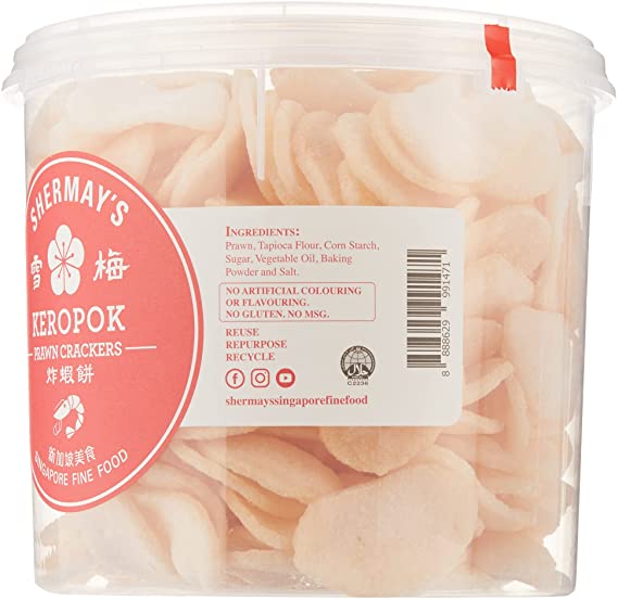 Right of Prawn Cracker (Keropok) Bucket