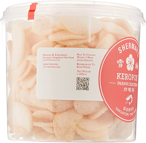 Left of Prawn Cracker (Keropok) Bucket